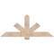 Ekena Millwork Kennewick Smooth Timber Gable Bracket, Douglas Fir, 60"W x 25"H x 1 1/2"D x 5 1/2"F, 10/12 Pitch GBW060X25X0206KEN00SDF - alternate 1